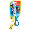 Tijeras MAPED (Francia) "Vivo 3D", 120 mm, para zurdos, redondeadas, surtidas, cartón con euro colgador