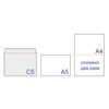 Sobres C5 (162x229 mm), tira desprendible, "To-To", SET 100 uds., Sello interior
