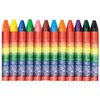 BEAM / Wax crayons "Fantasy", 12 colors, oil-based, cardboard packaging with euro suspension
