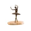 Золотая антилопа / Figurine "Ballerina" on natural stone