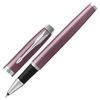 Stylo bille roulante PARKER "IM Core Light Purple CT", corps laqué violet clair, détails chromés, noir