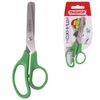 Scissors PYTHAGORAS, 127 mm, asymmetric handles, carton packing with hanger, assorted
