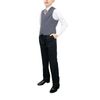 Vest with strap for fit grey for a boy