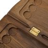 GamesDealer / Geschnitztes Backgammon "Hawk", Petrosyan