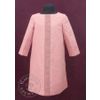 Елецкие кружева / Yelets lace / Children's dress with a collar pink
