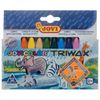 JOVI / Wax crayons, 12 colors, triangular, cardboard box