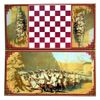 GamesDealer / Backgammon + Drafts Tula "Armee vor der Schlacht" groß
