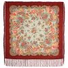 Павловопосадский платок  / Shawl "Song of Lelya", with silk fringe
