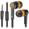 DEFENDER / Earphones with microphone (headset) Pulse 420 in-ear, wired, 1.2 m, in-ear, black with orange