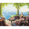 Опт-картина / Pittura con i numeri 40x50 Riposa in veranda