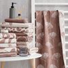 Этель / Lotus beige terry towel, 50x90 cm, 100% cotton, velor, 420 g / m2