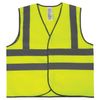 GRANDMASTER / GOST signal vest, 4 reflective stripes, LEMON, XXXL (60-62), DENSE