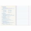 BRAUBERG / Notebook subject CLASSIC XXI 48 sheets, cardboard cover, RUSSIAN LANGUAGE, line, tip / 10 pcs.