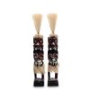 Decor and Gift / La estatuilla de madera "Асмат" negro, rojo 20 cm