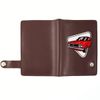 Cover avtodokumentov on the button with pockets "Red car" chocolate