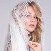Оренбургский Пуховый Платок / Openwork cobweb "Mrs. Blizzard"