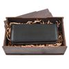Gift set "You're in my heart" clutch zipper large + box wood