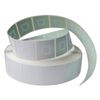 Self-adhesive anti-theft radio frequency labels, 40x40 mm, white, roll of 1000 pcs.