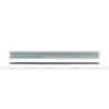 Tactile indicator of aluminum alloy with a corrugated surface PT 25x290 (AL + R) I-0. 290 x 25 x 5mm