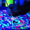 Paint on fabric acrylic fluorescent BEAM 9 colours in 15 ml jars