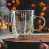 Magistro / Mug with double walls "Duo. Frosty pattern", 300 ml