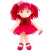 Мульти-Пульти / Multi-Multi / Musical soft toy "Doll in a crimson dress"