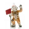 Фарфоровая мануфактура / Christmas tree toy "Cosmonaut with a flag"