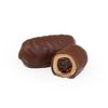 Set of dried fruits in chocolate "gourmand"