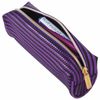 Pencil case-cosmetic bag BRAUBERG, soft, Royal, purple, 19х6х6 cm