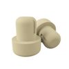 Solid T-plug with air outlet