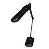 TransVit / Lampe à poser "Delta +", sur pied, fluorescent, 11 W, noir, hauteur 70 cm, 2G7