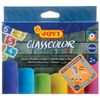 Chalk, colored JOVI (Spain), set of 6 PCs, for drawing on the pavement, round