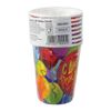 AMSCAN / Disposable cups, set of 8 pcs., "Happy Birthday", paper 266 ml, for cold / hot