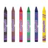 ЮНЛАНДИЯ / Wax pencils triangular "UNLANDIC AND WISE FOX", 6 COLOR SET