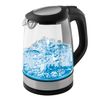KETTLE SCARLETT SC-EK27G19, 2.2 litres, 2200 w, closed heating element, glass, black