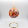 Палех / Palekh / Christmas tree ball "Troika" glass, master Kuzmenko