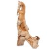 Decor and Gift / Statuetta di legno "Cavallo con puledro" 35 cm