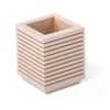 The table set BESTAR "Nefertum" solid wood (beech), 9 items, color is "bleached oak"