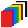 Cartulina color A4 sin estucar (mate), 8 hojas de 8 colores, en carpeta, UNLANDIA, 200x290 mm, "UNLANDIC BY THE SEA"