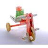 Toy Christmas tree "Children's bike with trunk" 410-3 Classic Trunk