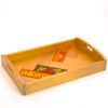 Промысел / Trade / Khokhloma tray "Sandalwood", 460х280х60