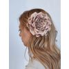 Milotto / Hairpin brooch "Rose" in the color of dusty rose