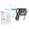 INTEL / System unit VECOM T605 MT, Core i3-8100, 4 GB, 500 GB, Windows 10 Professional, black