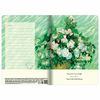 BRAUBERG / Notebook 40 l. checkered cover SoftTouch, beige paper 70 g / m2, stitching, А5 (147х210 mm), WHITE ROSES / 10 pcs.
