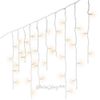 Kaemingk / LED garland Fringe 11 * 0.5 m, 259 warm white LED lamps, controller, white PVC, IP44