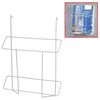 Bandeja articulada para racks PARUS, formato A4, 300x225x40 mm, fio, cromo