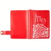 Cover avtodokumentov on the button with pockets "Always right" red