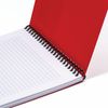 BRAUBERG  / 笔记本“大都会”红色，80 张 A5，塑料螺旋，塑料盖，笼子