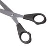 Kéo "Cơ bản" của NHÂN VIÊN, 180 mm, màu đen, vỏ PVC với móc treo euro
