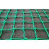 Sports fencing grid nodal 40 × 40 mm ∅3.5 mm green, black